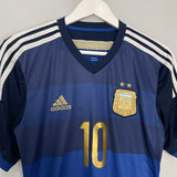 Shop 2014/15 ARGENTINA MESSI #10 AWAY SHIRT (S) ADIDAS, classic football shirts, vintage football shirts & retro soccer jerseys at Cult Kits