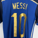 Shop 2014/15 ARGENTINA MESSI #10 AWAY SHIRT (S) ADIDAS, classic football shirts, vintage football shirts & retro soccer jerseys at Cult Kits