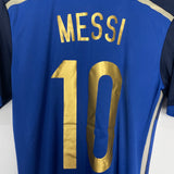 Shop 2014/15 ARGENTINA MESSI #10 AWAY SHIRT (S) ADIDAS, classic football shirts, vintage football shirts & retro soccer jerseys at Cult Kits