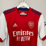Shop 2021/22 ARSENAL MARTINELLI #35 HOME SHIRT (L) ADIDAS, classic football shirts, vintage football shirts & retro soccer jerseys at Cult Kits