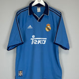 1999/00 REAL MADRID RAUL #7 THIRD SHIRT (XL) ADIDAS