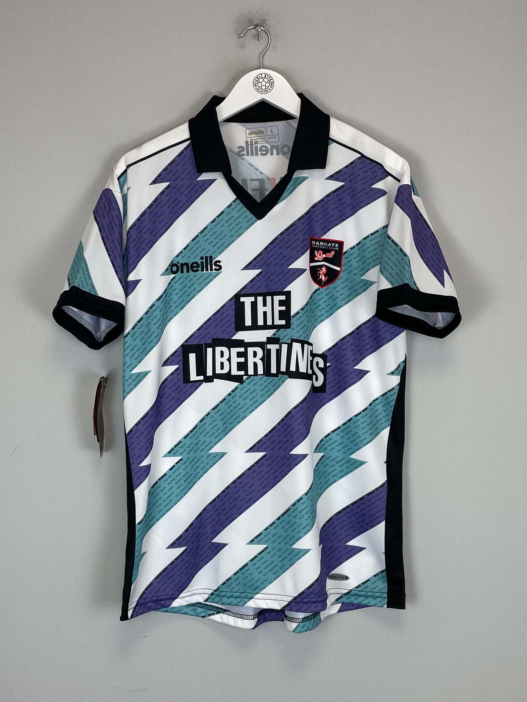Shop 2019/20 MARGATE *BNWT* THIRD SHIRT (L) O'NEILLS, classic football shirts, vintage football shirts & retro soccer jerseys at Cult Kits
