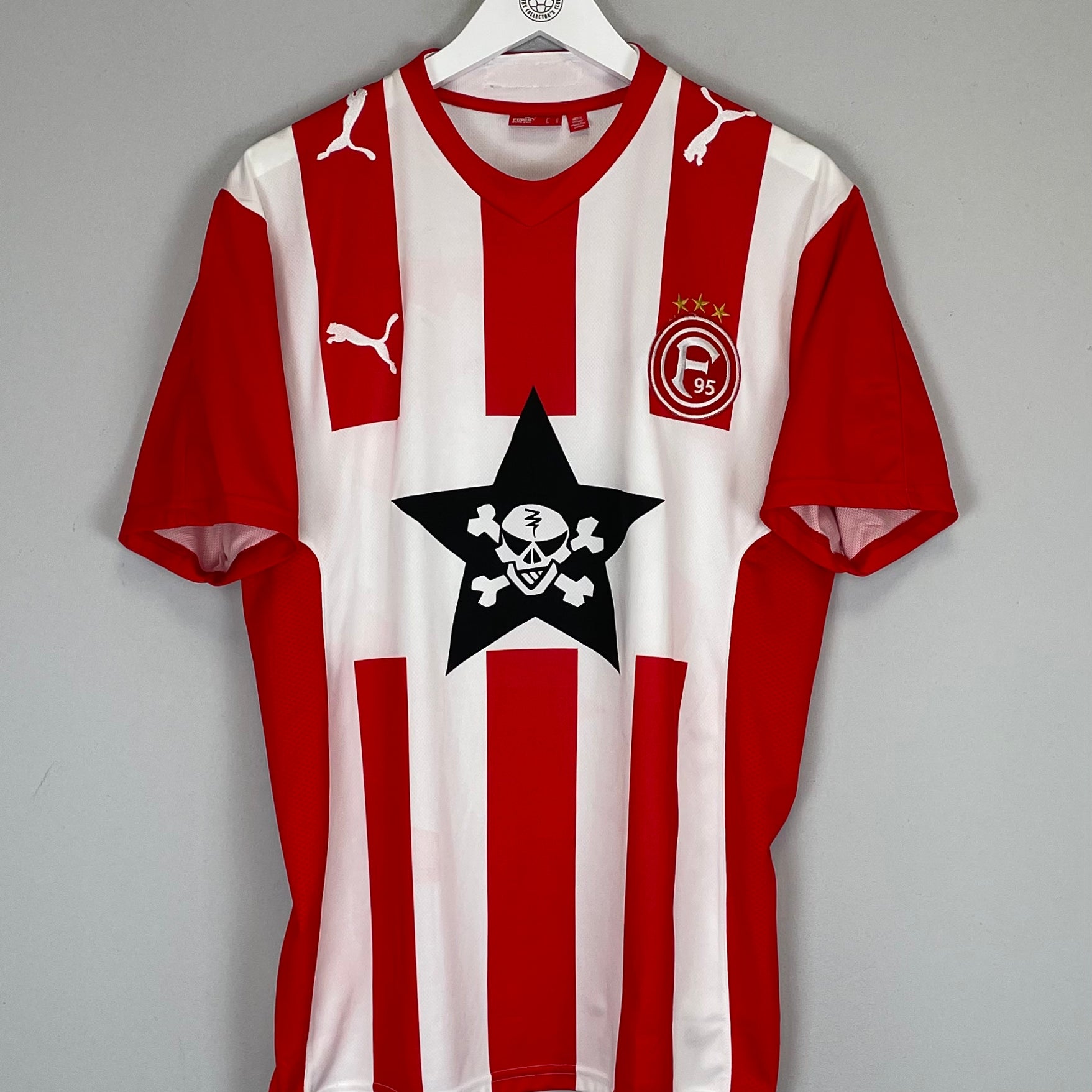 Shop 2009/10 FORTUNA DUSSELDORF HOME SHIRT (M) PUMA, classic football shirts, vintage football shirts & retro soccer jerseys at Cult Kits