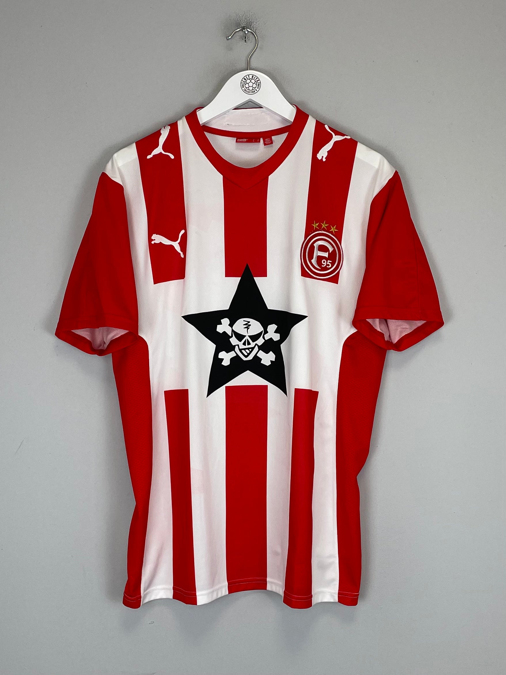 Shop 2009/10 FORTUNA DUSSELDORF HOME SHIRT (M) PUMA, classic football shirts, vintage football shirts & retro soccer jerseys at Cult Kits