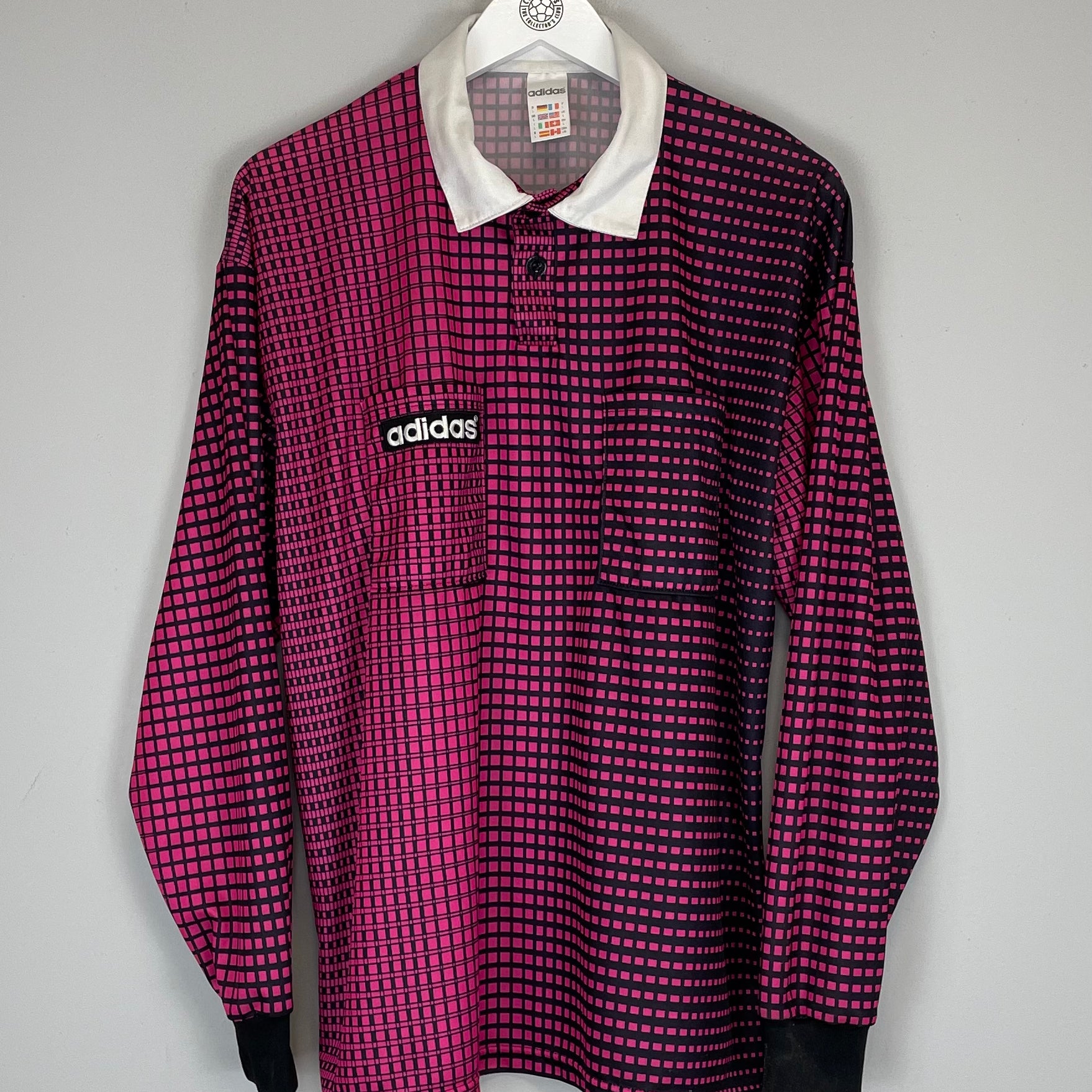 Shop 1994/95 ADIDAS REFEREE TEMPLATE SHIRT (L), classic football shirts, vintage football shirts & retro soccer jerseys at Cult Kits