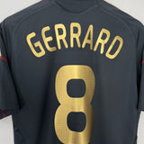Shop 2009/10 LIVERPOOL GERRARD #8 AWAY SHIRT (M) ADIDAS, classic football shirts, vintage football shirts & retro soccer jerseys at Cult Kits