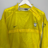 Shop 2002/03 BRAZIL WINDBREAKER JACKET (XL) NIKE, classic football shirts, vintage football shirts & retro soccer jerseys at Cult Kits