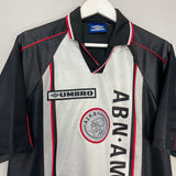 Shop 1998/99 AJAX AWAY SHIRT (XL) UMBRO, classic football shirts, vintage football shirts & retro soccer jerseys at Cult Kits