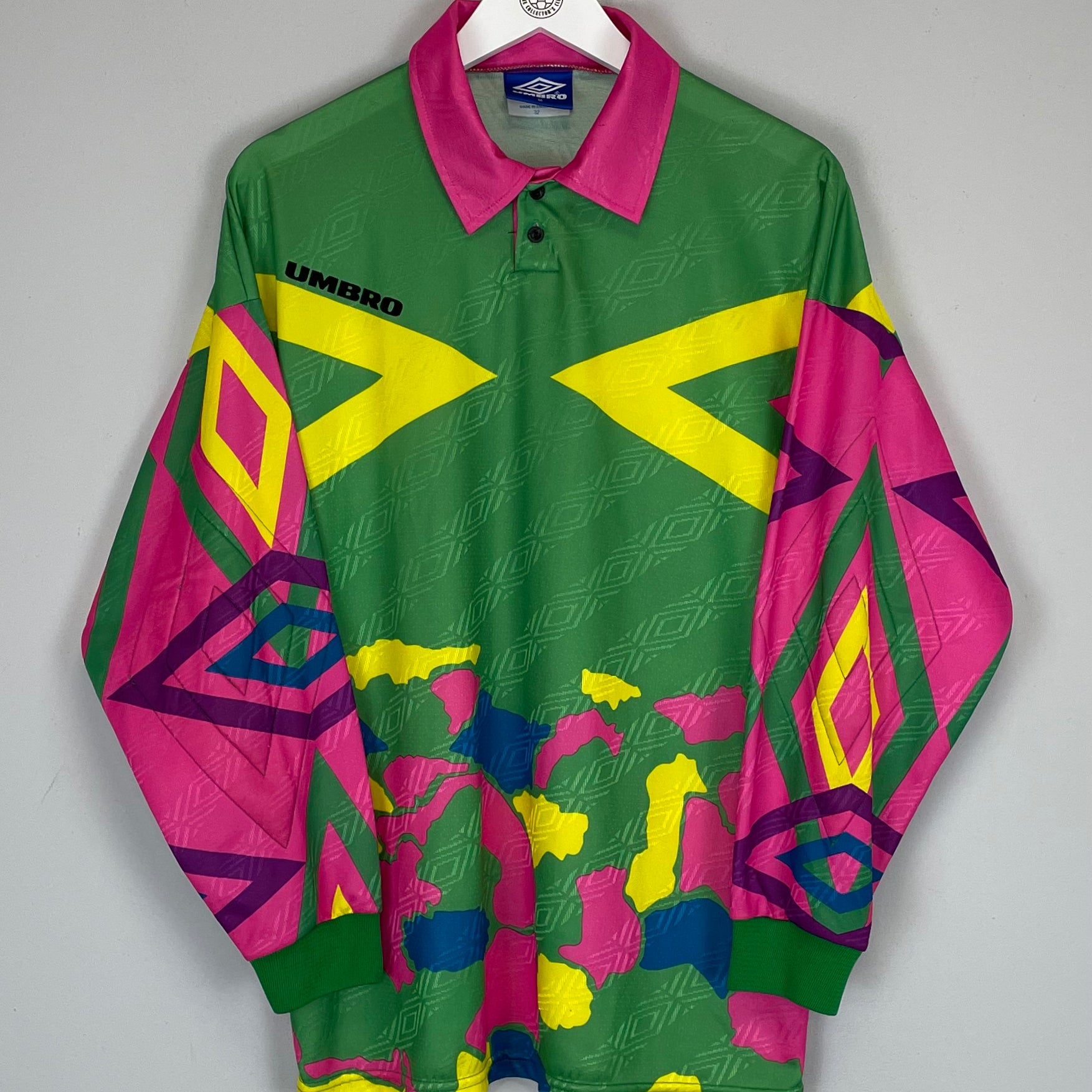 Shop 1994/95 SC ENGALTHAL TEMPLATE GK SHIRT #1 (M) UMBRO, classic football shirts, vintage football shirts & retro soccer jerseys at Cult Kits