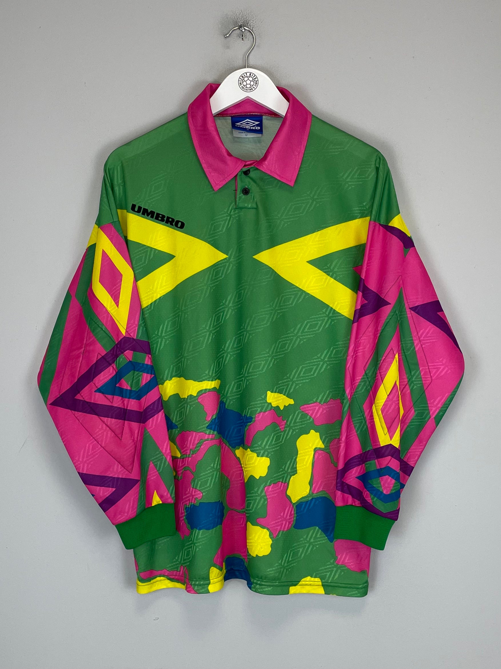 Shop 1994/95 SC ENGALTHAL TEMPLATE GK SHIRT #1 (M) UMBRO, classic football shirts, vintage football shirts & retro soccer jerseys at Cult Kits