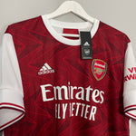 Shop 2020/21 ARSENAL *BNWT* HOME SHIRT (XL) ADIDAS, classic football shirts, vintage football shirts & retro soccer jerseys at Cult Kits