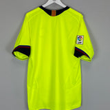 Shop 2005/06 BARCELONA AWAY SHIRT (L) NIKE, classic football shirts, vintage football shirts & retro soccer jerseys at Cult Kits