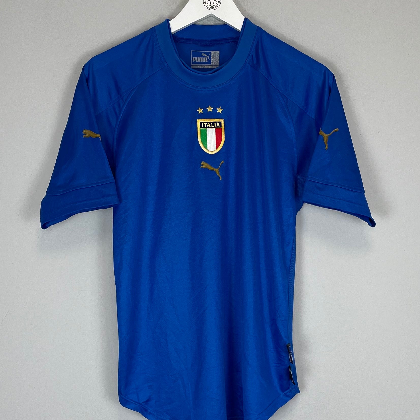 Shop 2004/06 ITALY HOME SHIRT (S) PUMA, classic football shirts, vintage football shirts & retro soccer jerseys at Cult Kits
