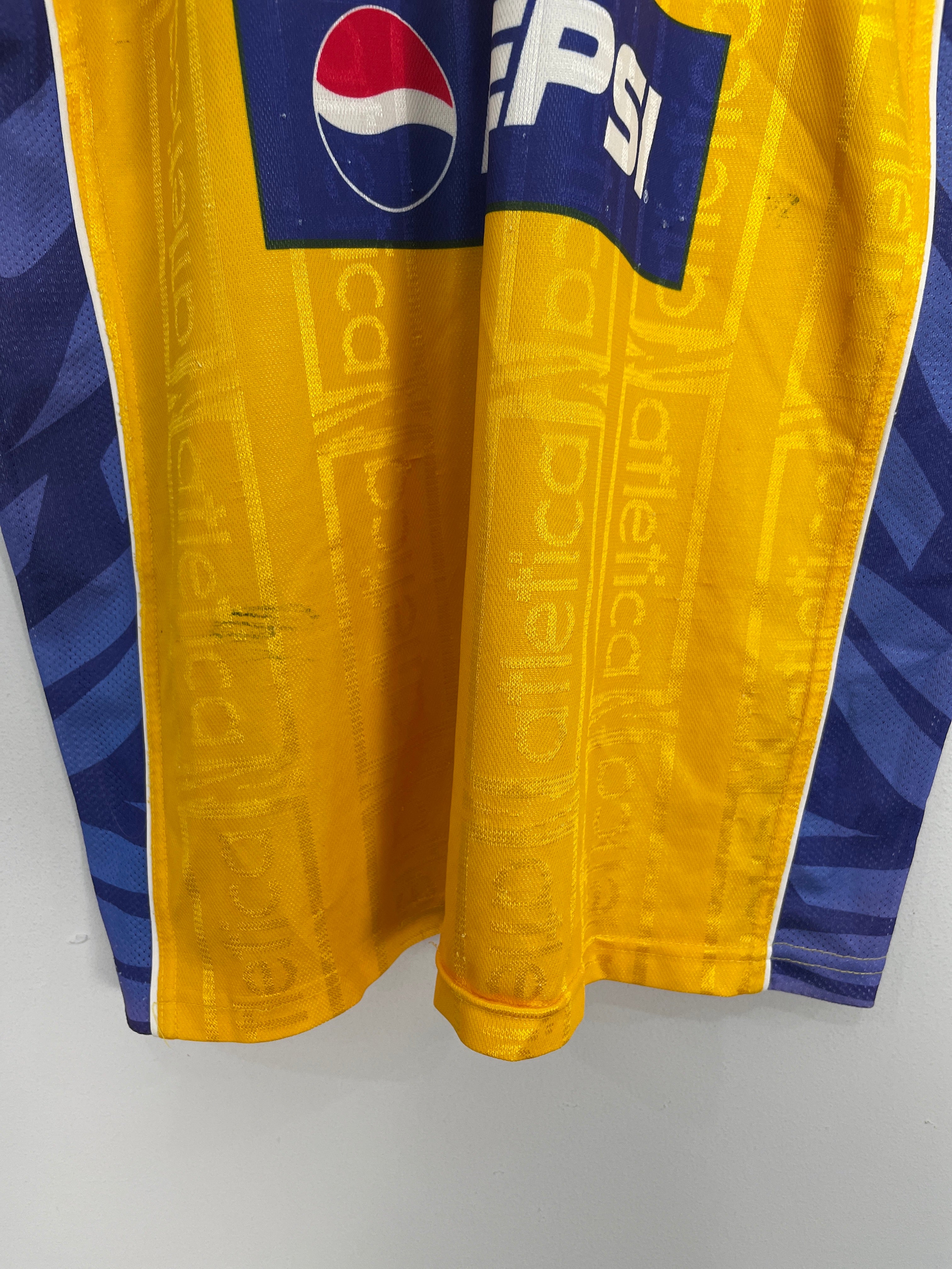 Shop 1999/00 TIGRES HOME SHIRT (L) ATLETICA, classic football shirts, vintage football shirts & retro soccer jerseys at Cult Kits
