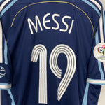 Shop 2006/07 ARGENTINA MESSI #19 AWAY SHIRT (XL) ADIDAS, classic football shirts, vintage football shirts & retro soccer jerseys at Cult Kits