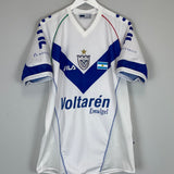 Shop 2004 VELEZ SARSFIELD BIANCHI #21 HOME SHIRT (M) FILA, classic football shirts, vintage football shirts & retro soccer jerseys at Cult Kits