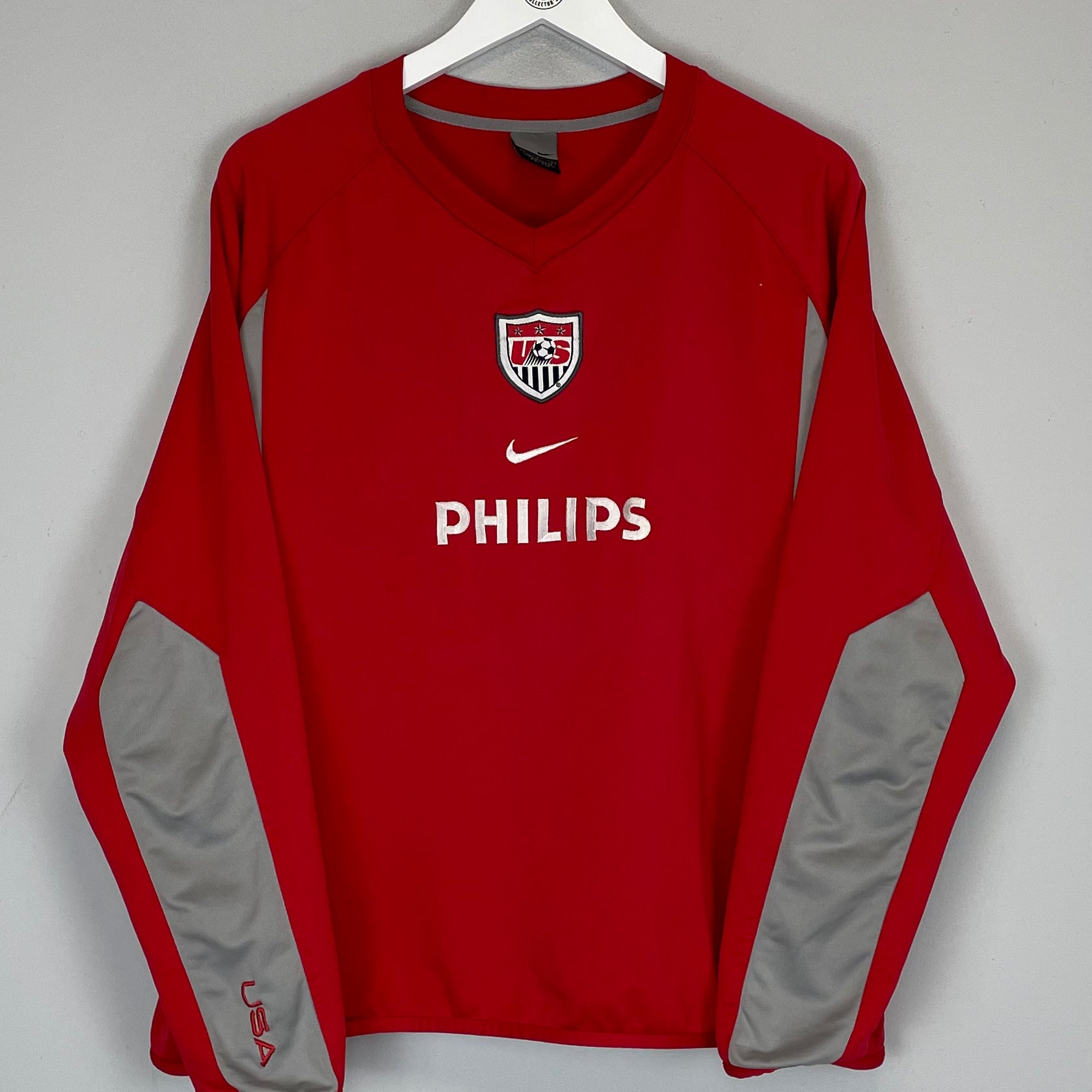 Shop 2002/03 USA JUMPER (L) NIKE, classic football shirts, vintage football shirts & retro soccer jerseys at Cult Kits