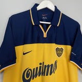 Shop 1998/00 BOCA JUNIORS HOME SHIRT (XL) NIKE, classic football shirts, vintage football shirts & retro soccer jerseys at Cult Kits