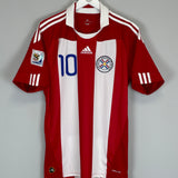 2011/12 PARAGUAY CABANAS #10 HOME SHIRT (M) ADIDAS