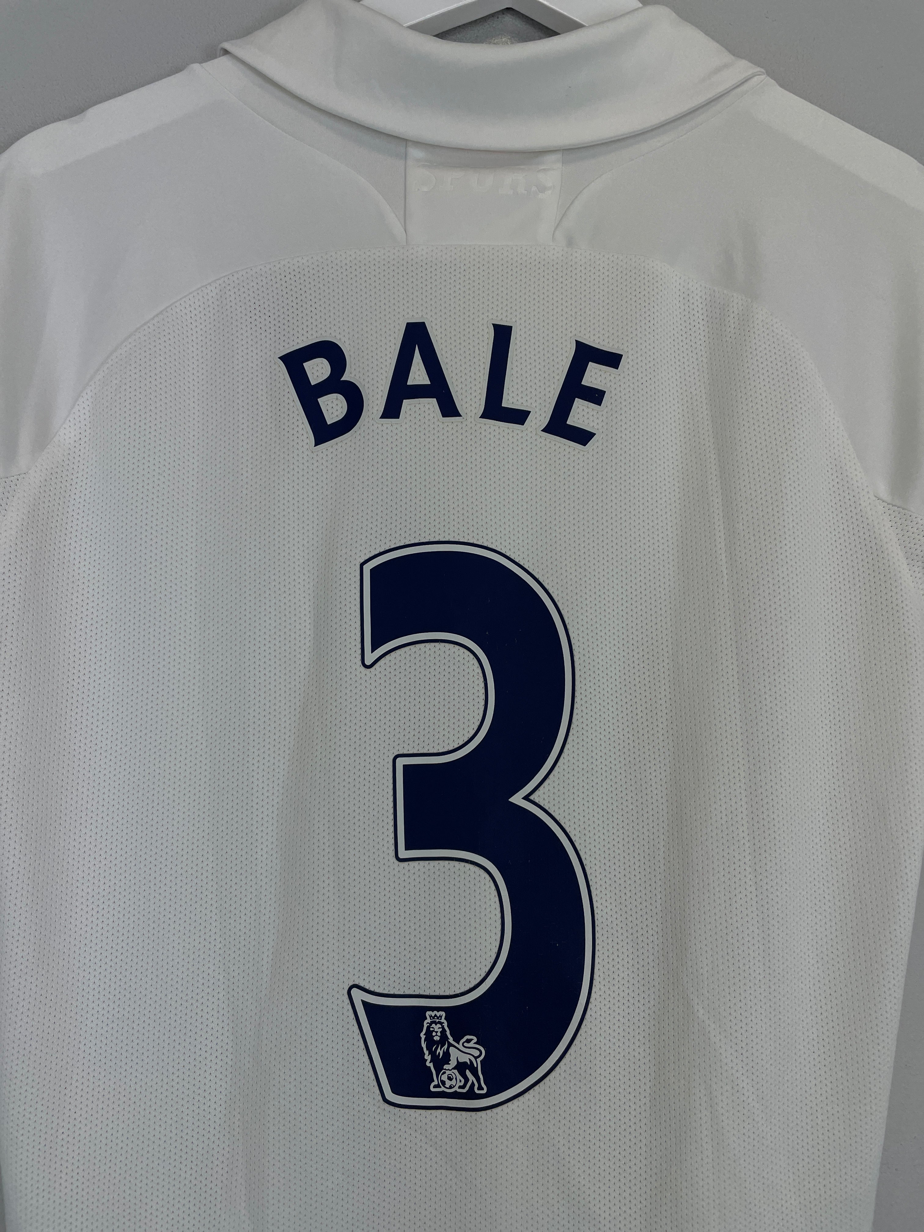 Shop 2011/12 TOTTENHAM BALE #3 HOME SHIRT (XL.KIDS) PUMA, classic football shirts, vintage football shirts & retro soccer jerseys at Cult Kits
