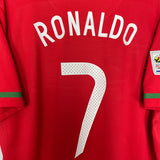 Shop 2010/11 PORTUGAL RONALDO #7 HOME SHIRT (XL) NIKE, classic football shirts, vintage football shirts & retro soccer jerseys at Cult Kits
