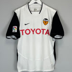 Shop 2004/05 VALENCIA AIMAR #21 HOME SHIRT (S) NIKE, classic football shirts, vintage football shirts & retro soccer jerseys at Cult Kits