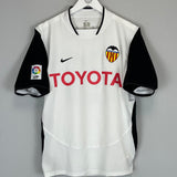 Shop 2004/05 VALENCIA AIMAR #21 HOME SHIRT (S) NIKE, classic football shirts, vintage football shirts & retro soccer jerseys at Cult Kits