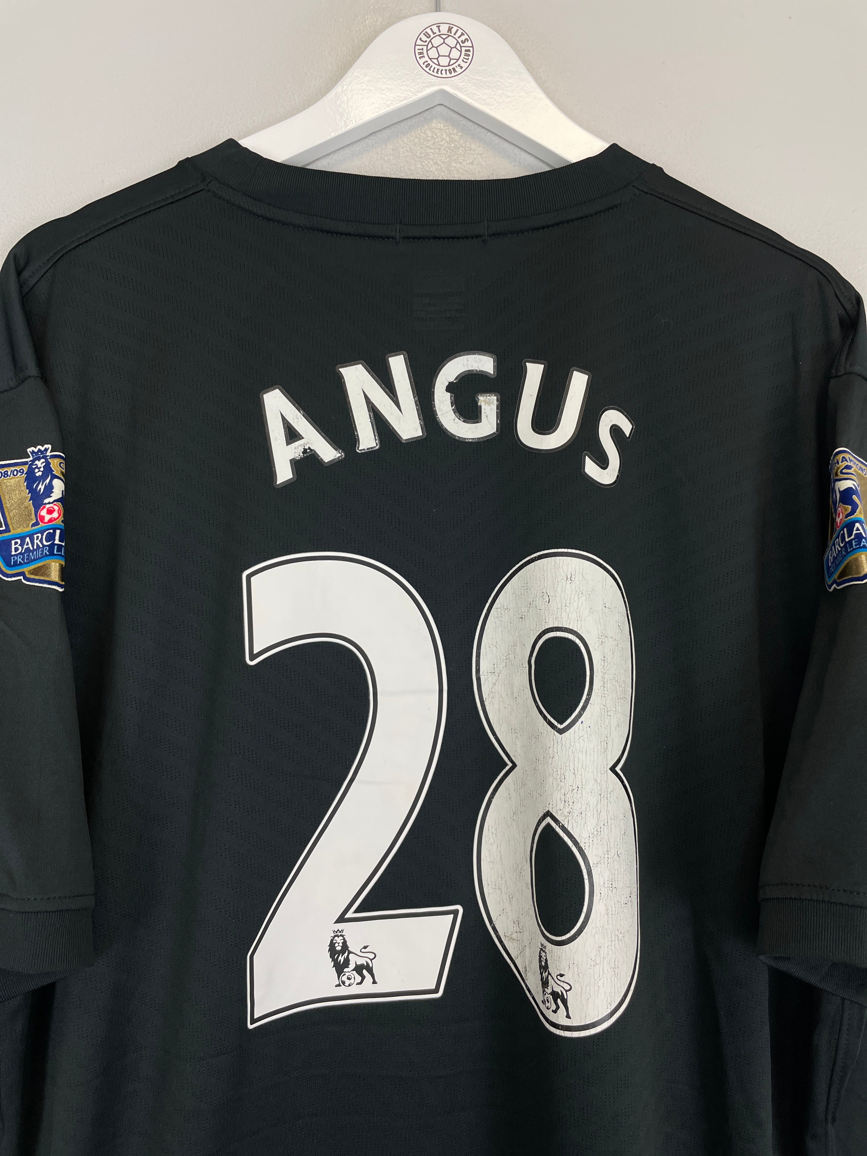 Shop 2009/10 MANCHESTER UNITED ANGUS #28 AWAY SHIRT (XXXL) NIKE, classic football shirts, vintage football shirts & retro soccer jerseys at Cult Kits