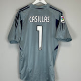 2004/05 REAL MADRID CASILLAS #1 GK SHIRT (M) ADIDAS
