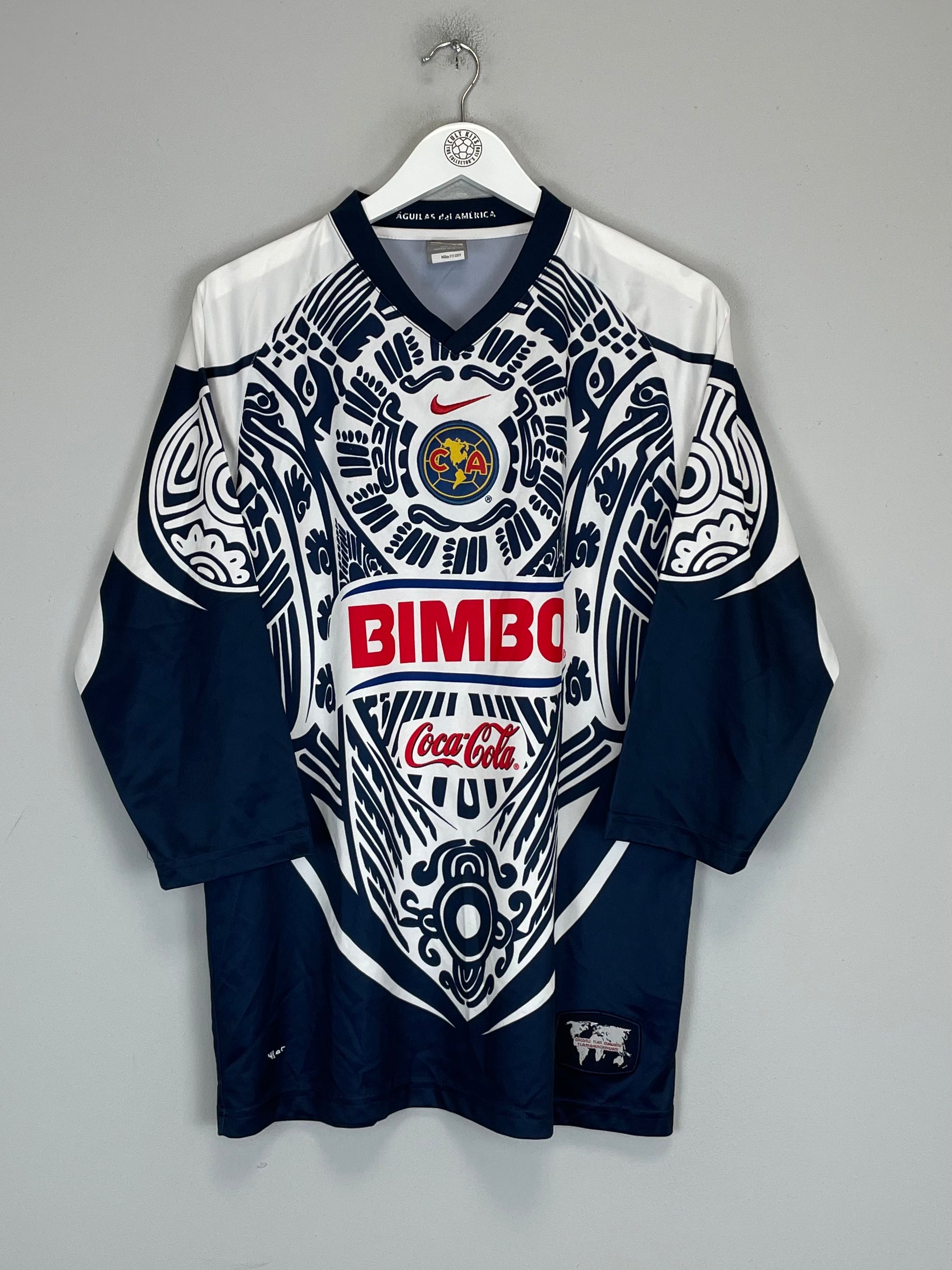 Shop 2008/09 CLUB AMERICA GK SHIRT (L) NIKE, classic football shirts, vintage football shirts & retro soccer jerseys at Cult Kits