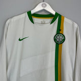 Shop 2006/08 CELTIC L/S AWAY SHIRT (L) NIKE, classic football shirts, vintage football shirts & retro soccer jerseys at Cult Kits