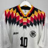 Shop 1994/96 GERMANY MATTHAUS #10 HOME SHIRT (XL) ADIDAS, classic football shirts, vintage football shirts & retro soccer jerseys at Cult Kits