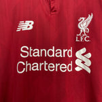 Shop 2018/19 LIVERPOOL M.SALAH #11 HOME SHIRT (L) NEW BALANCE, classic football shirts, vintage football shirts & retro soccer jerseys at Cult Kits