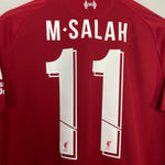 Shop 2018/19 LIVERPOOL M.SALAH #11 HOME SHIRT (L) NEW BALANCE, classic football shirts, vintage football shirts & retro soccer jerseys at Cult Kits