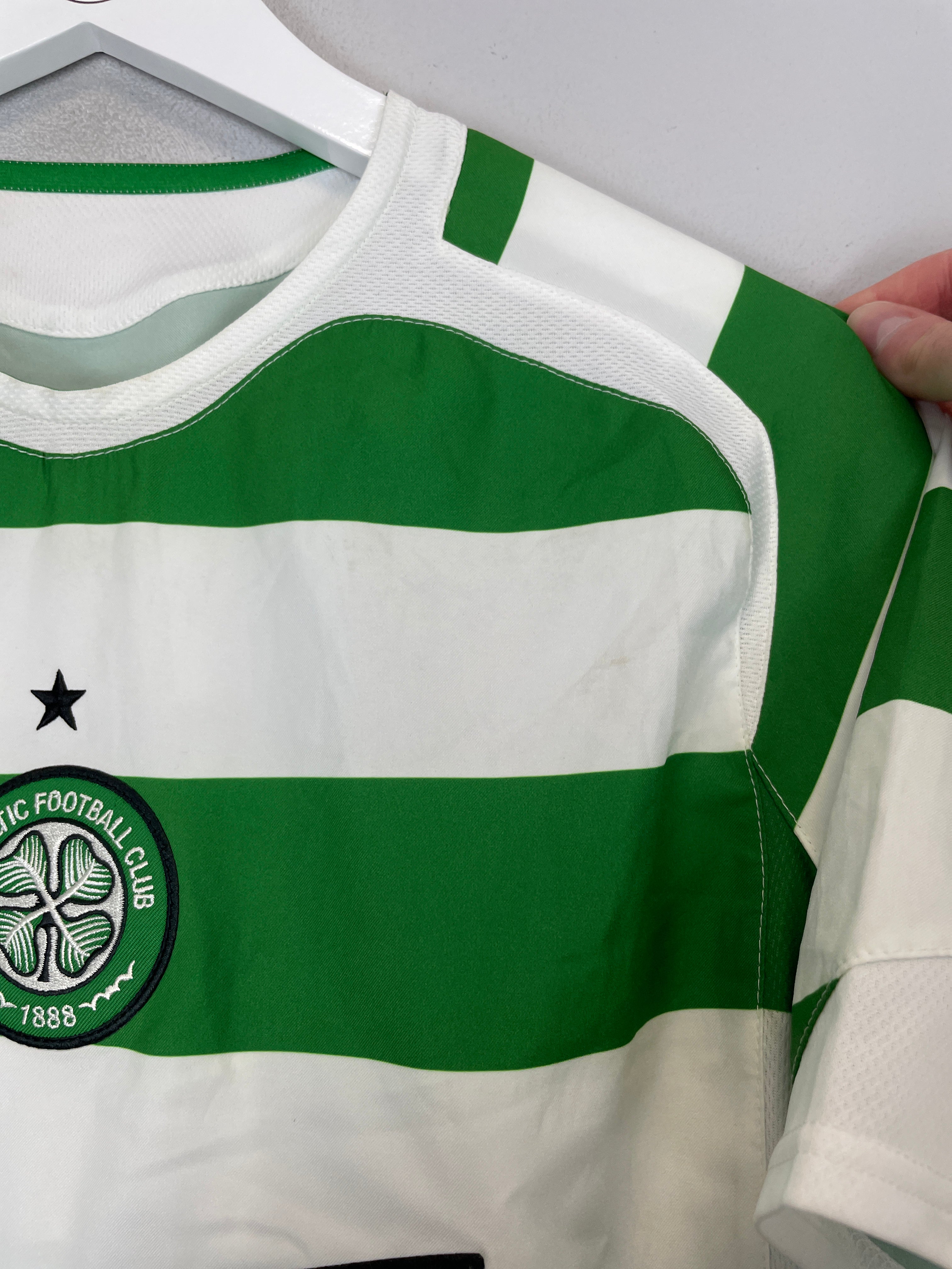 Shop 2005/07 CELTIC HOME SHIRT (S) NIKE, classic football shirts, vintage football shirts & retro soccer jerseys at Cult Kits