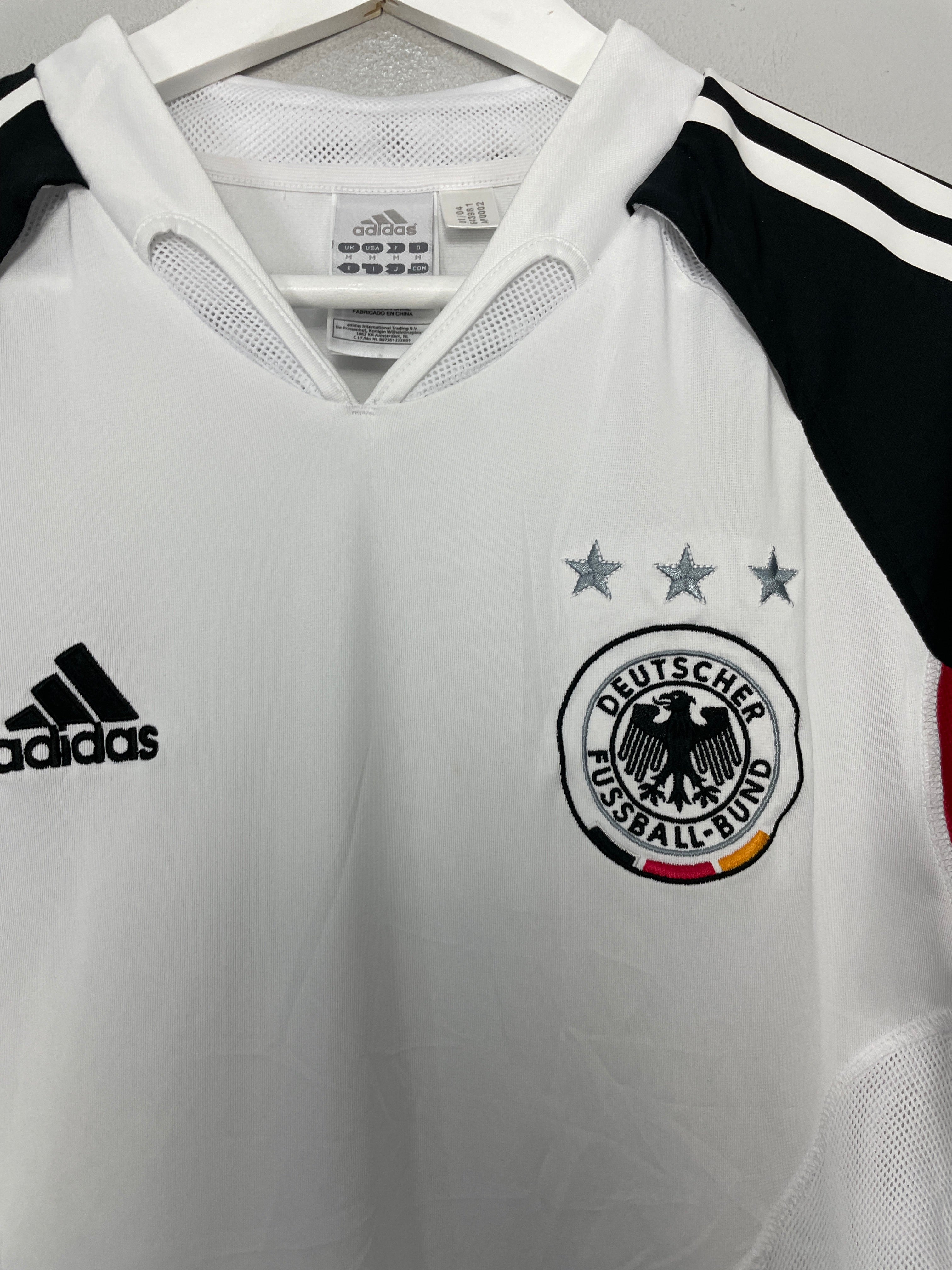Shop 2004/05 GERMANY HOME SHIRT (M) ADIDAS, classic football shirts, vintage football shirts & retro soccer jerseys at Cult Kits