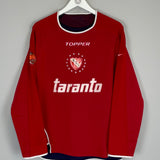 Shop 2003/04 INDEPENDIENTE L/S HOME SHIRT (M) TOPPER, classic football shirts, vintage football shirts & retro soccer jerseys at Cult Kits
