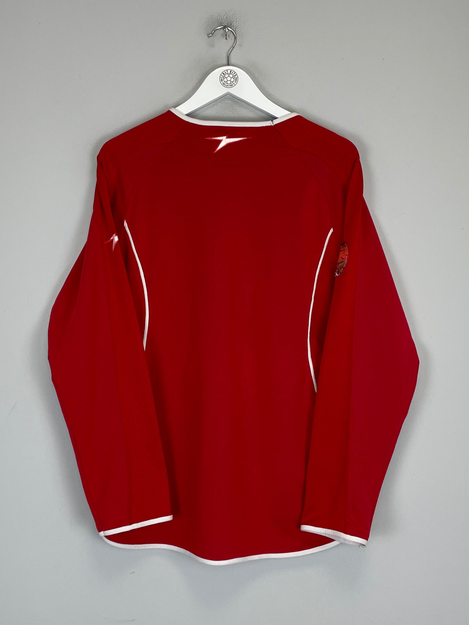 Shop 2003/04 INDEPENDIENTE L/S HOME SHIRT (M) TOPPER, classic football shirts, vintage football shirts & retro soccer jerseys at Cult Kits