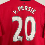 Shop 2013/14 MANCHESTER UNITED V.PERSIE #20 HOME SHIRT (XL) NIKE, classic football shirts, vintage football shirts & retro soccer jerseys at Cult Kits