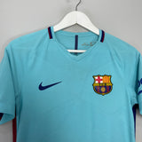 Shop 2017/18 BARCELONA MESSI #10 AUTHENTIC AWAY SHIRT (S) NIKE, classic football shirts, vintage football shirts & retro soccer jerseys at Cult Kits