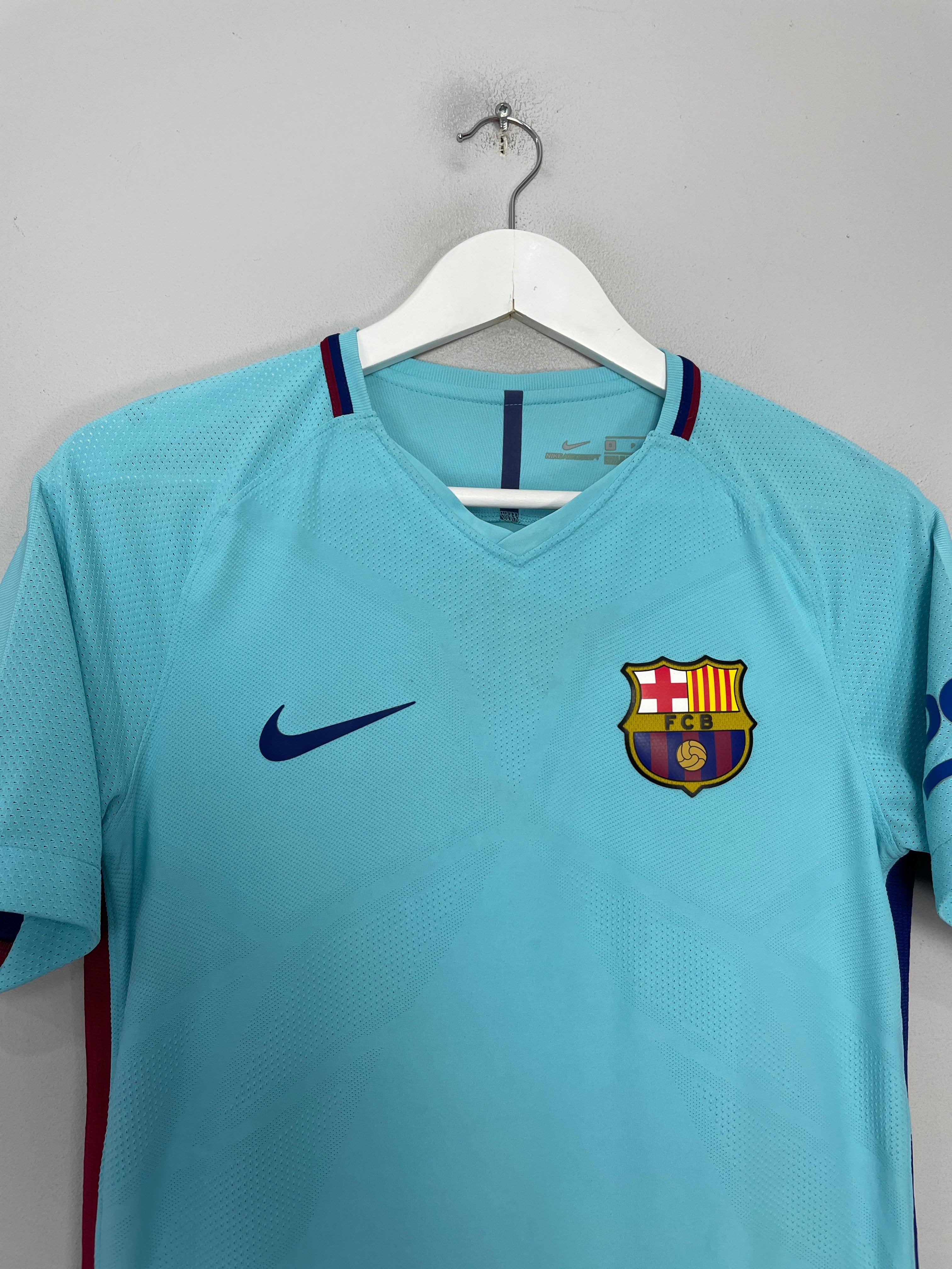 Shop 2017/18 BARCELONA MESSI #10 AUTHENTIC AWAY SHIRT (S) NIKE, classic football shirts, vintage football shirts & retro soccer jerseys at Cult Kits