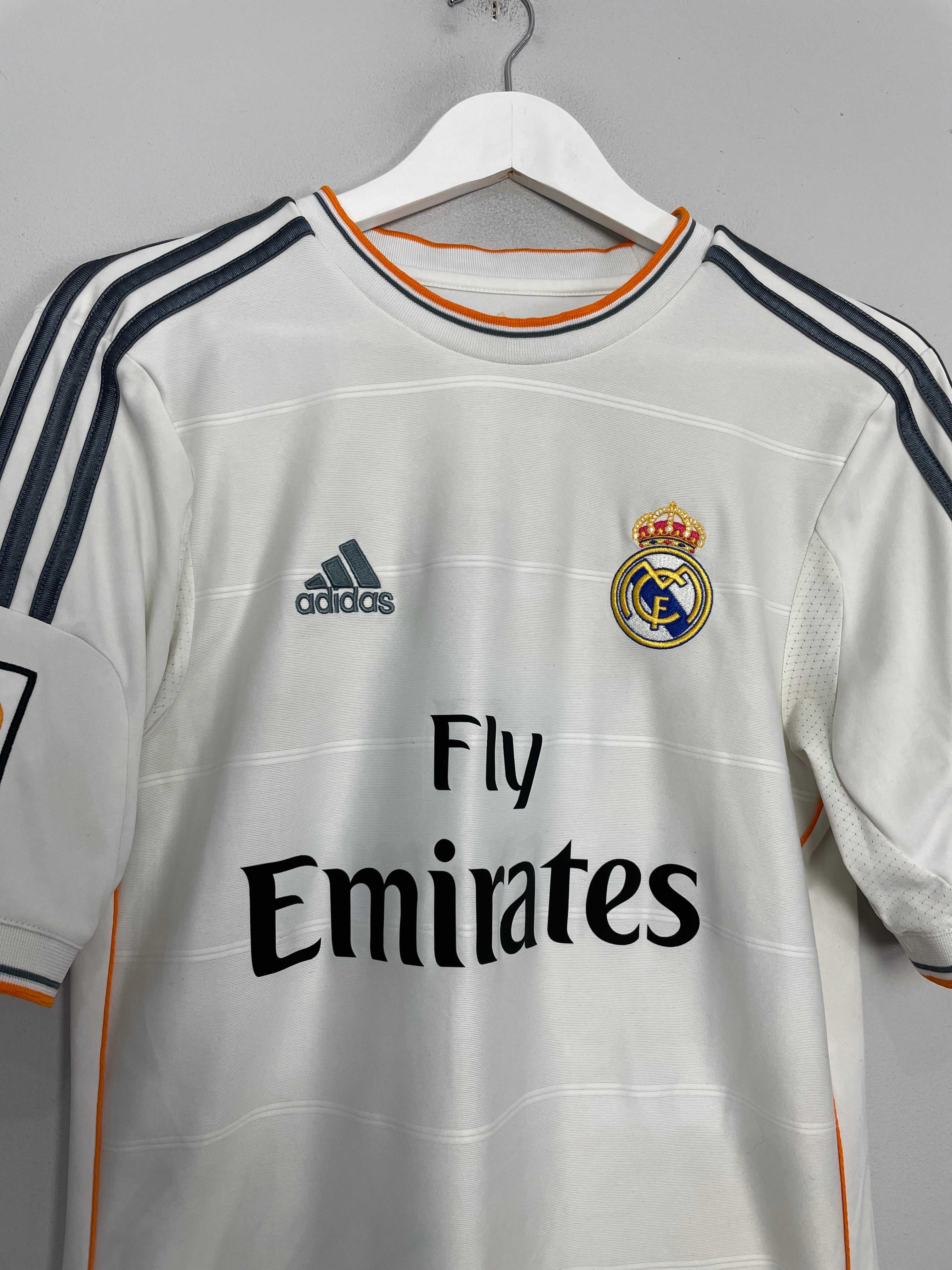 Shop 2013/14 REAL MADRID RONALDO #7 HOME SHIRT (S) ADIDAS, classic football shirts, vintage football shirts & retro soccer jerseys at Cult Kits