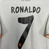 Shop 2013/14 REAL MADRID RONALDO #7 HOME SHIRT (S) ADIDAS, classic football shirts, vintage football shirts & retro soccer jerseys at Cult Kits