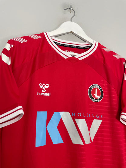 2020/21 CHARLTON ATHLETIC HOME SHIRT (M) HUMMEL