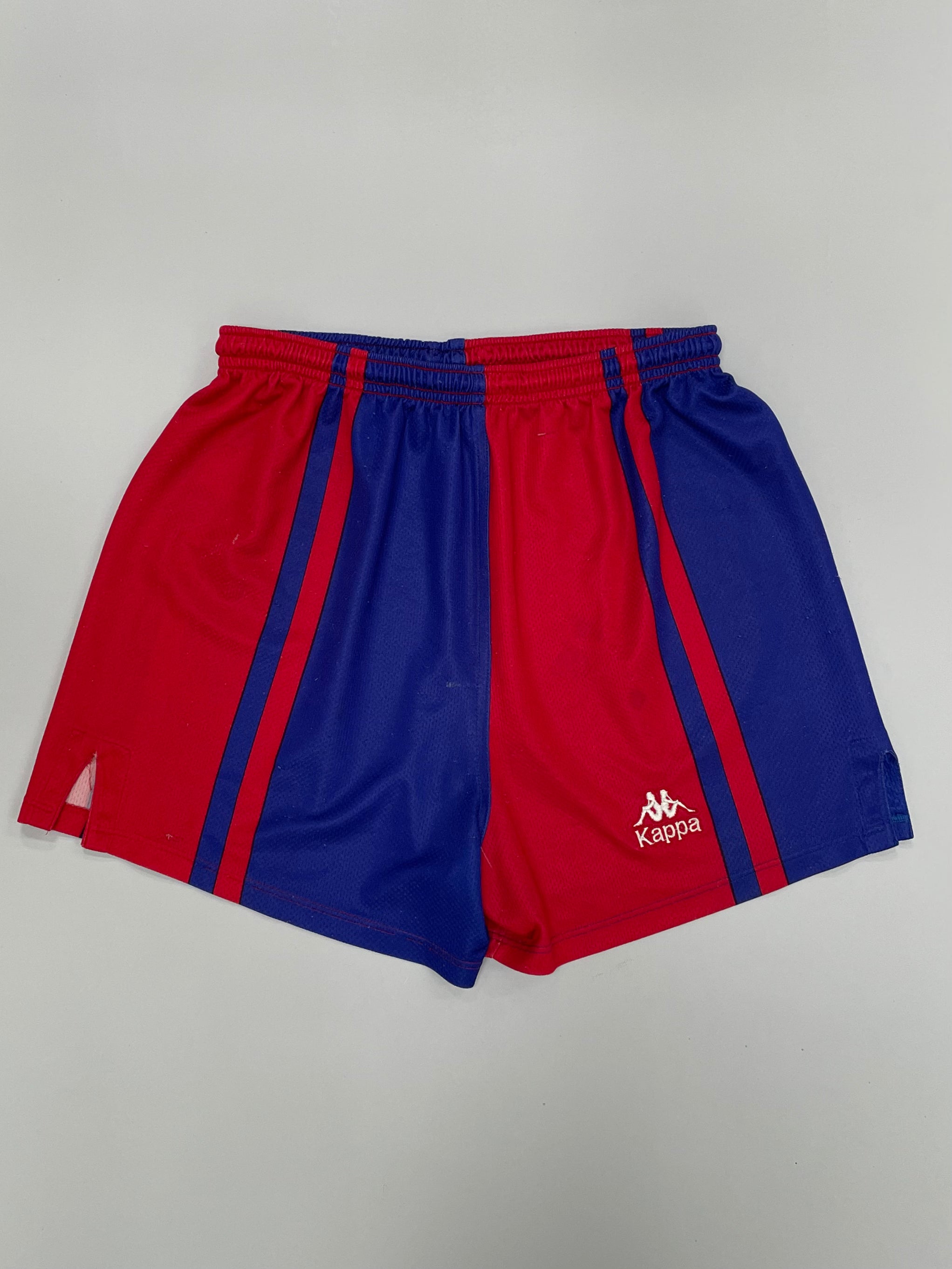 Shop 1997/98 BARCELONA SHORTS (L) KAPPA, classic football shirts, vintage football shirts & retro soccer jerseys at Cult Kits