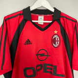 Shop 2001/02 AC MILAN MALDINI #3 THIRD SHIRT (L) ADIDAS, classic football shirts, vintage football shirts & retro soccer jerseys at Cult Kits