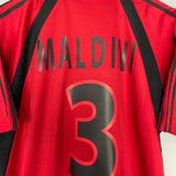 Shop 2001/02 AC MILAN MALDINI #3 THIRD SHIRT (L) ADIDAS, classic football shirts, vintage football shirts & retro soccer jerseys at Cult Kits