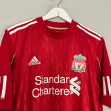 Shop 2010/12 LIVERPOOL TORRES #9 HOME SHIRT (M) ADIDAS, classic football shirts, vintage football shirts & retro soccer jerseys at Cult Kits