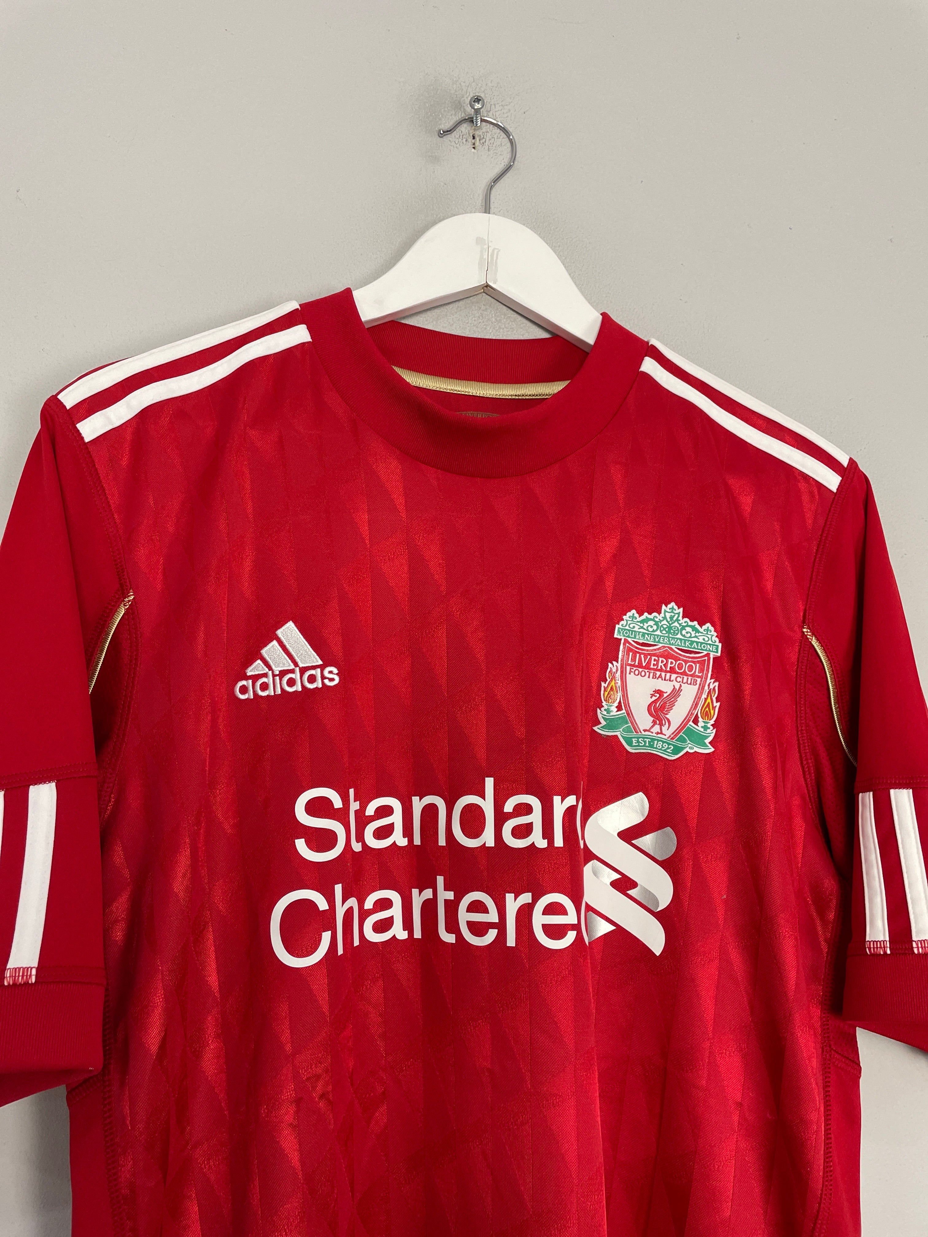 Shop 2010/12 LIVERPOOL TORRES #9 HOME SHIRT (M) ADIDAS, classic football shirts, vintage football shirts & retro soccer jerseys at Cult Kits