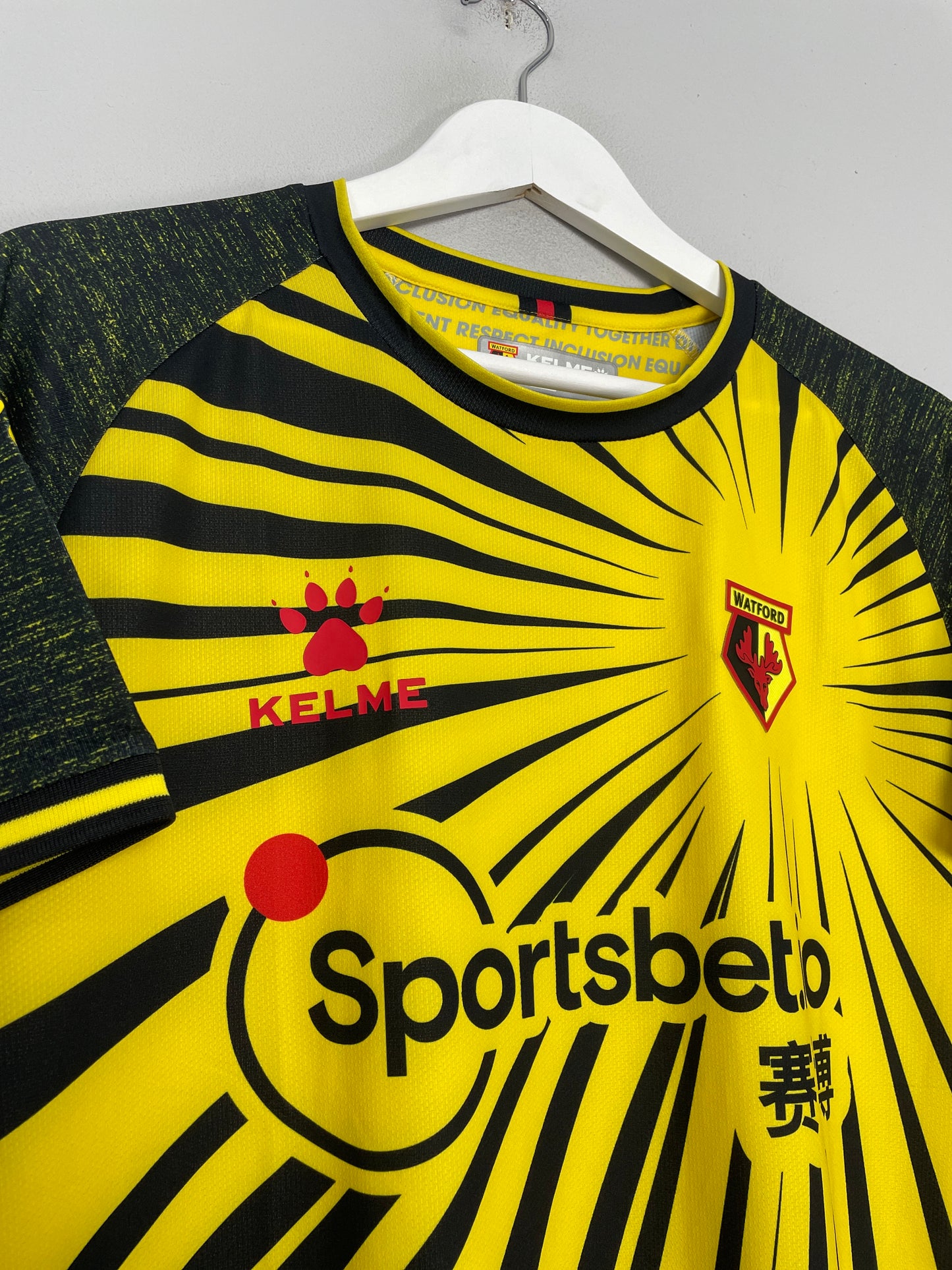 2020/21 WATFORD HOME SHIRT (XXL) KELME